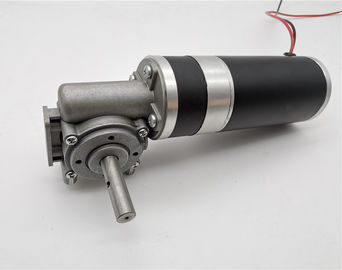 شراء مايكرو الجهد العالي 90V منخفضة Rpm DC Gear Motor مع التشفير ، محرك دودة العتاد online manufacture