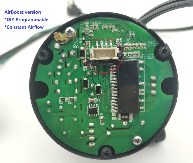 3.3 "EC Motorless Sensorless تدفق هواء ثابت 20VAC 230VAC 0